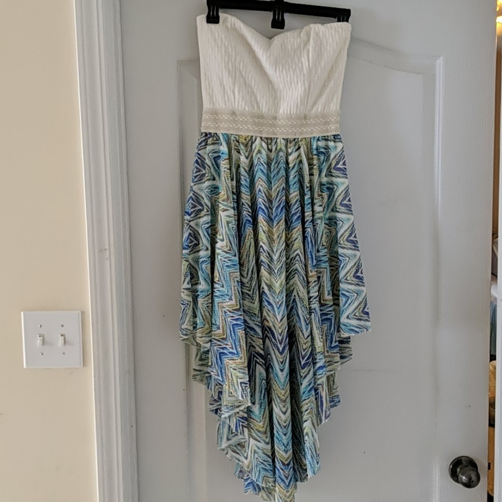 Strapless dress